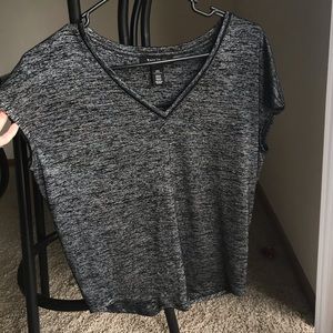 White House Black Market WHBM soft T-shirt blouse